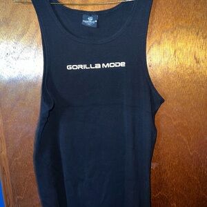 Gorilla Mode Black Tank Top